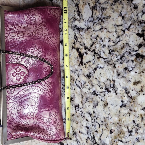 Patricia Nash Metallic Lace Athena Clutch